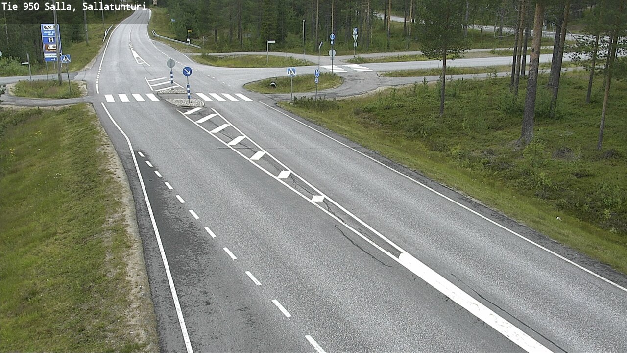 Kelikamerat Kuva Tie 950 Salla, Sallatunturi, Salla, Lappi