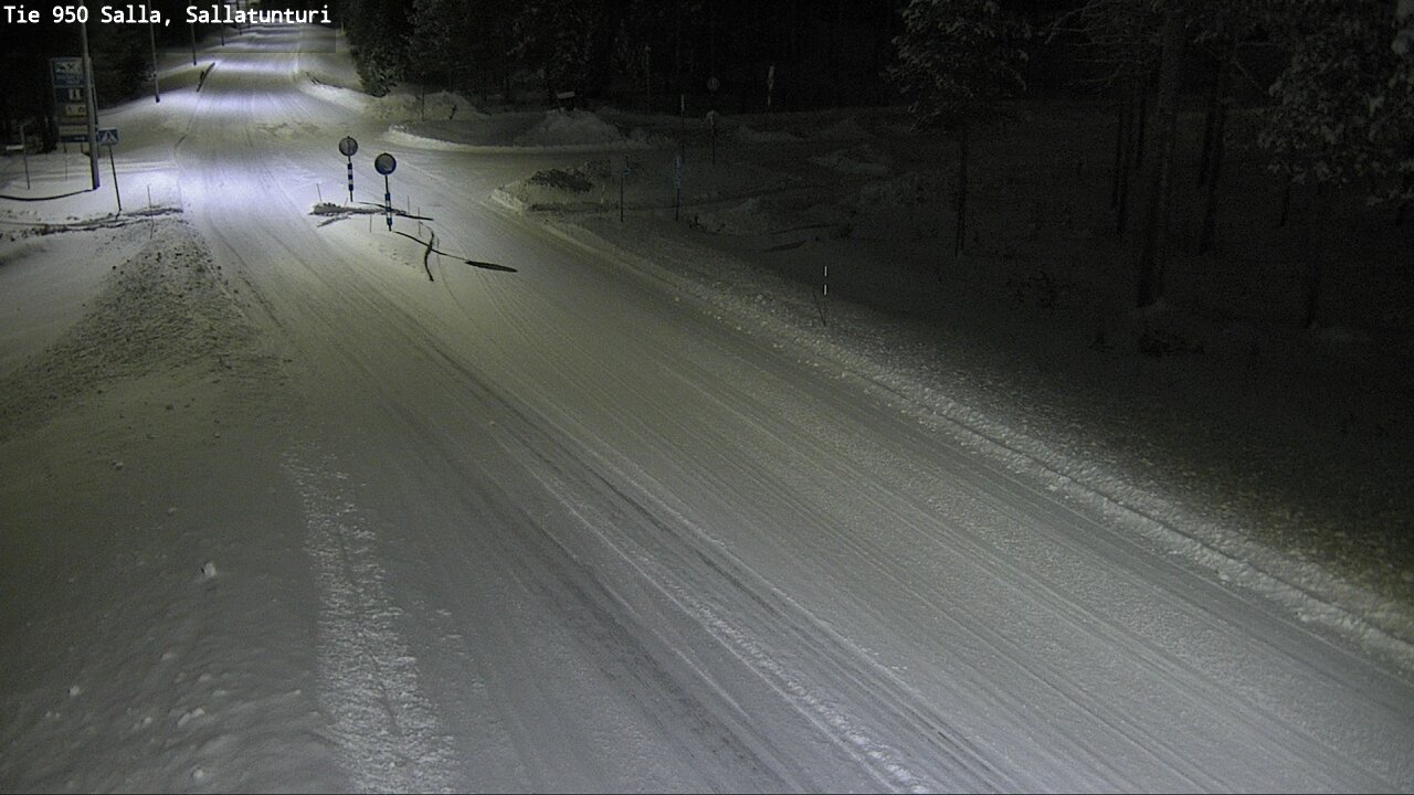 Weather Camera Image Road 950 Salla, Sallatunturi, Salla, Lappi