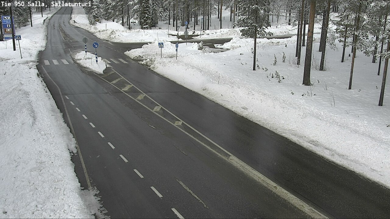 Kelikamerat Kuva Tie 950 Salla, Sallatunturi, Salla, Lappi