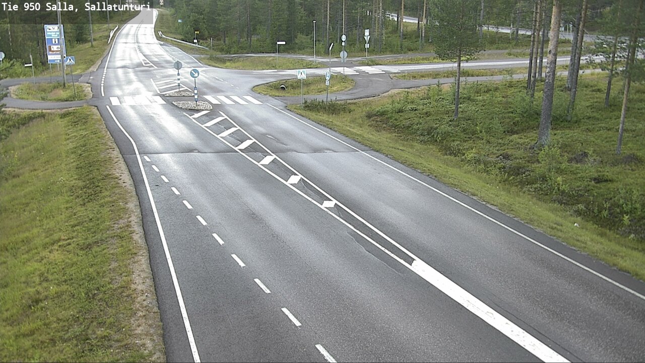 Kelikamerat Kuva Tie 950 Salla, Sallatunturi, Salla, Lappi