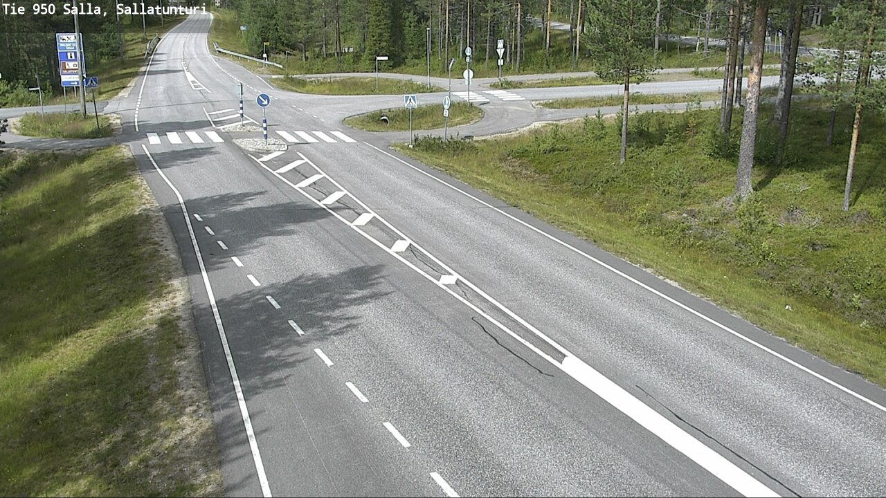 Kelikamerat Kuva Tie 950 Salla, Sallatunturi, Salla, Lappi