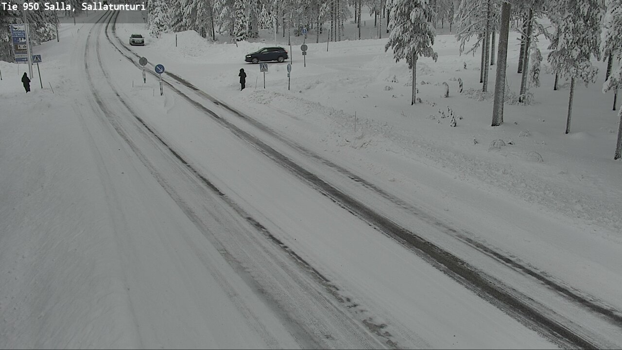 Kelikamerat Kuva Tie 950 Salla, Sallatunturi, Salla, Lappi