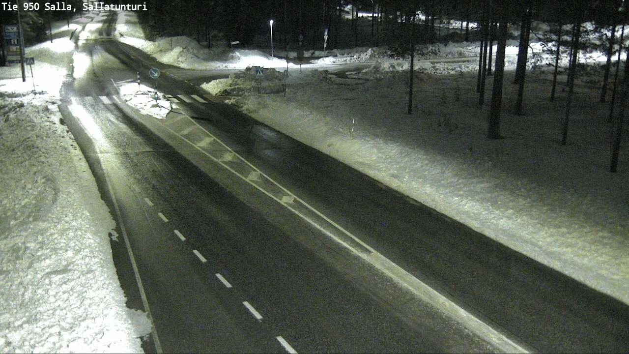 Kelikamerat Kuva Tie 950 Salla, Sallatunturi, Salla, Lappi