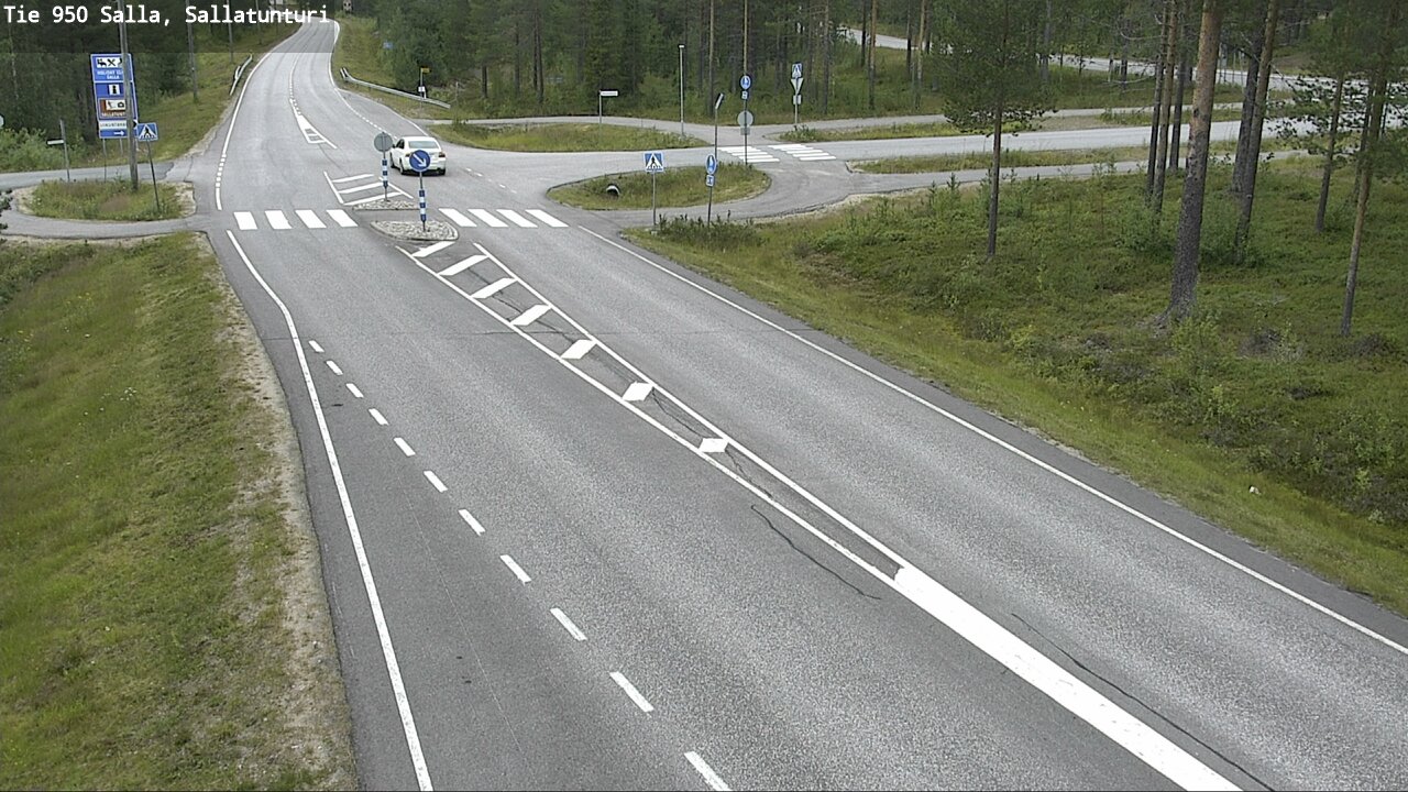 Kelikamerat Kuva Tie 950 Salla, Sallatunturi, Salla, Lappi