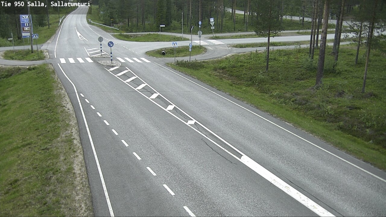 Kelikamerat Kuva Tie 950 Salla, Sallatunturi, Salla, Lappi