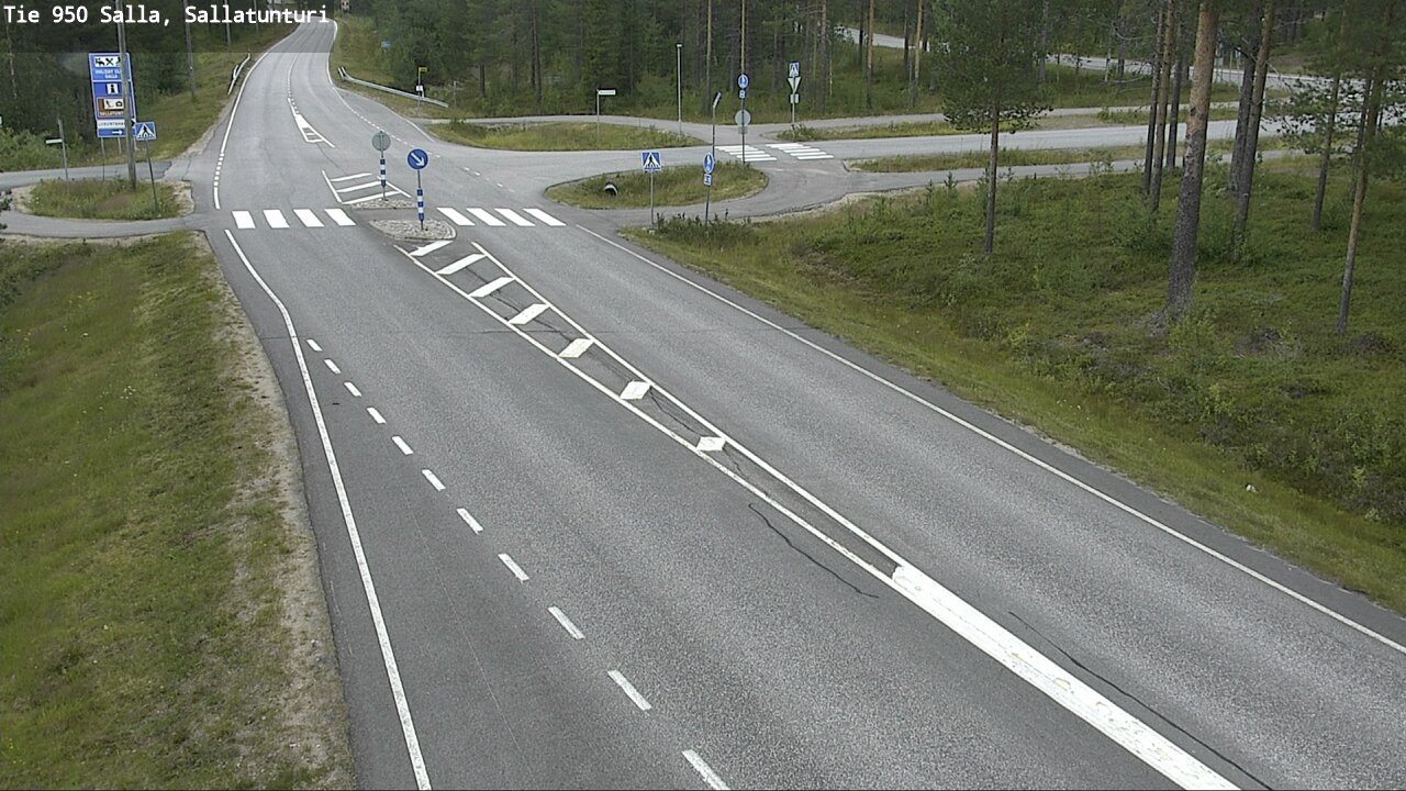 Kelikamerat Kuva Tie 950 Salla, Sallatunturi, Salla, Lappi