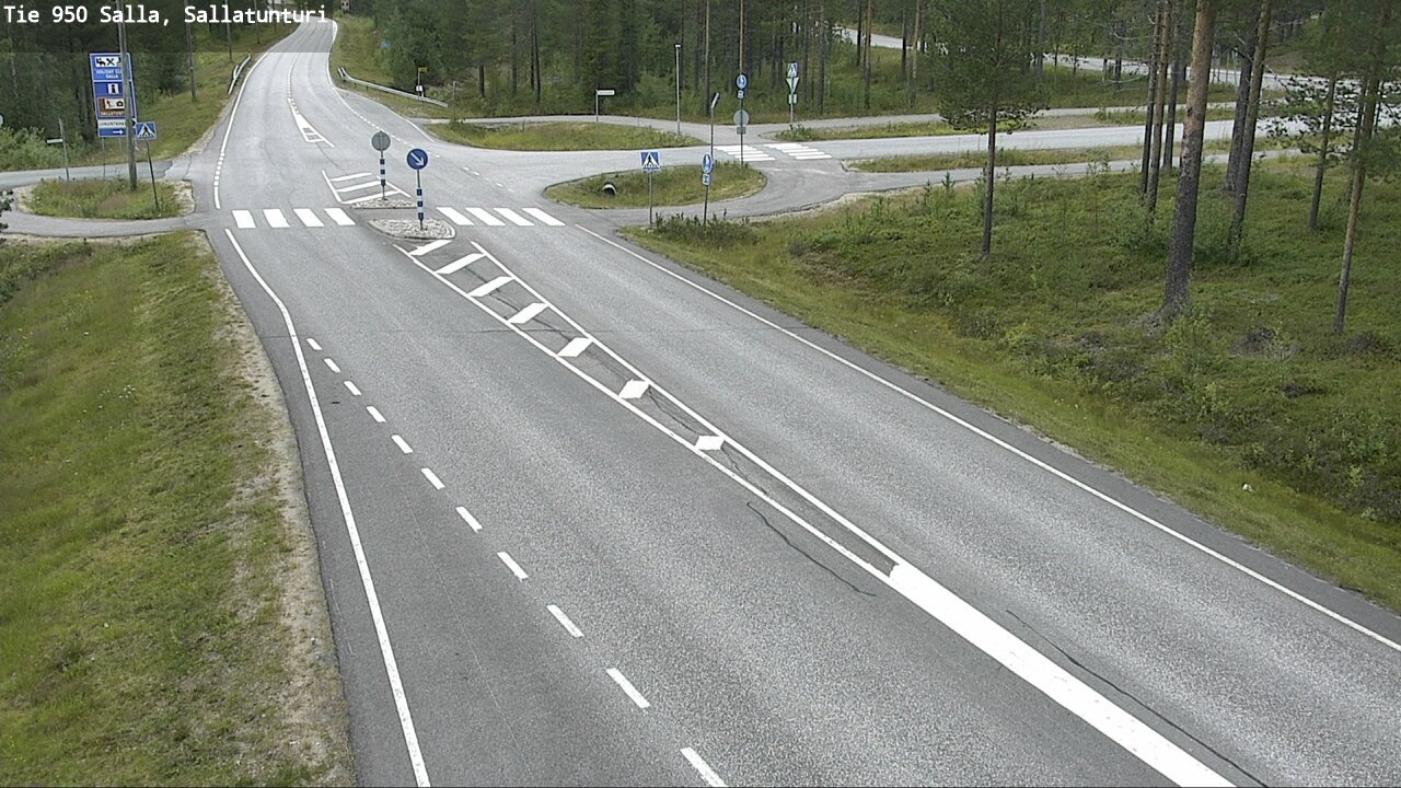 Kelikamerat Kuva Tie 950 Salla, Sallatunturi, Salla, Lappi