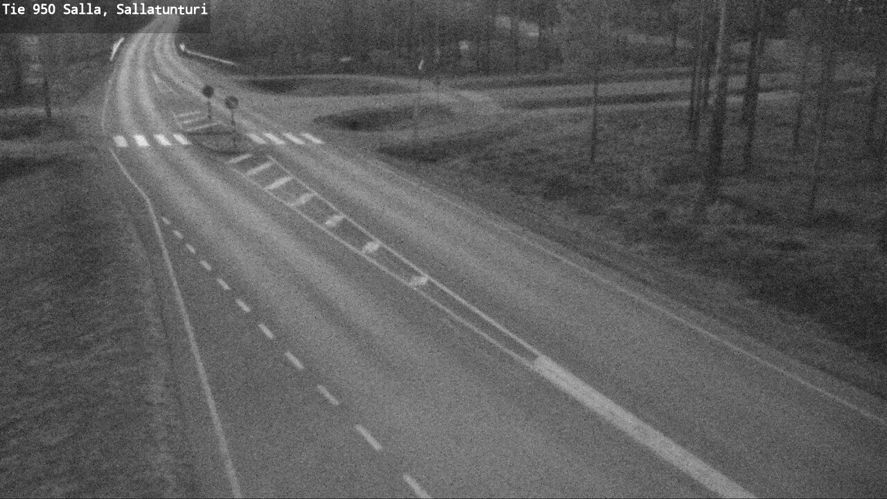 Weather Camera Image Road 950 Salla, Sallatunturi, Salla, Lappi