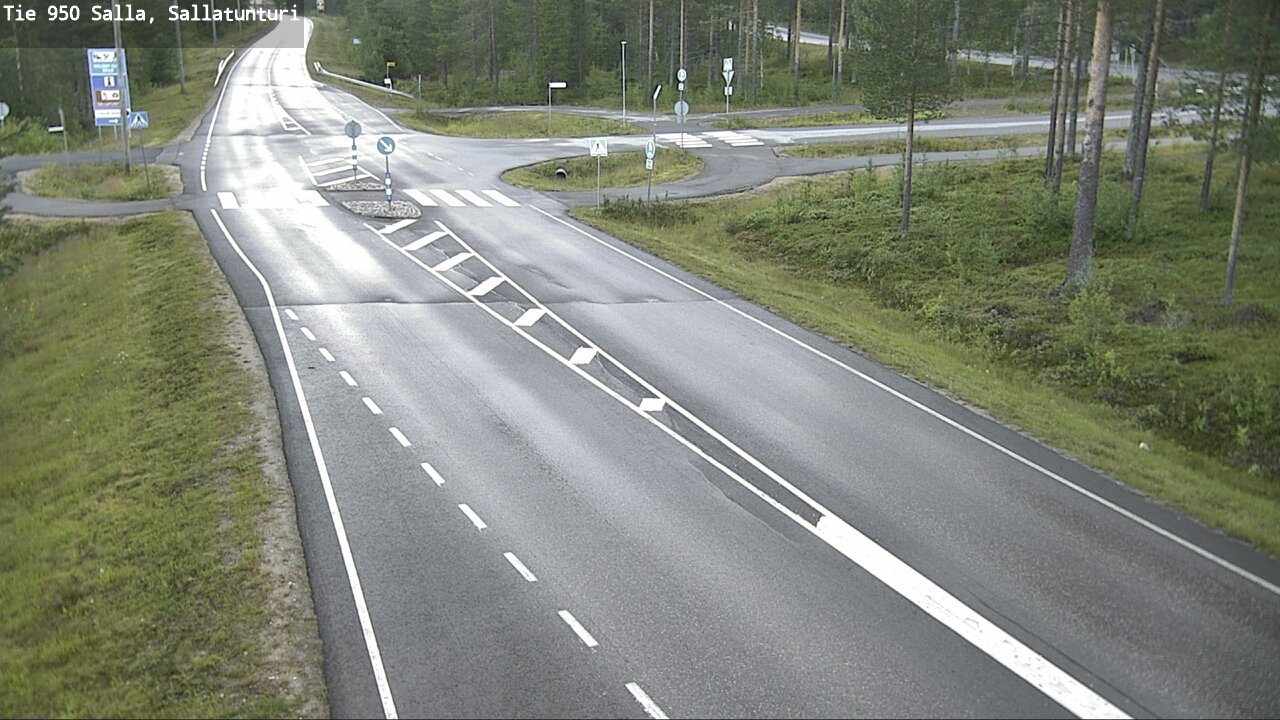 Kelikamerat Kuva Tie 950 Salla, Sallatunturi, Salla, Lappi