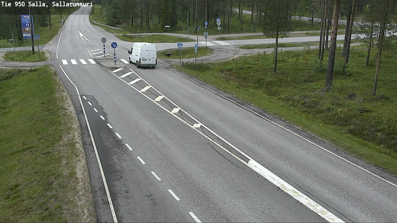 Kelikamerat Kuva Tie 950 Salla, Sallatunturi, Salla, Lappi