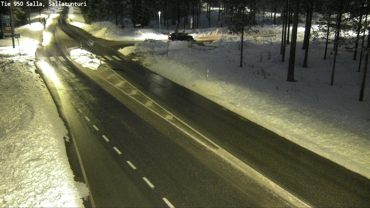 Kelikamerat Kuva Tie 950 Salla, Sallatunturi, Salla, Lappi