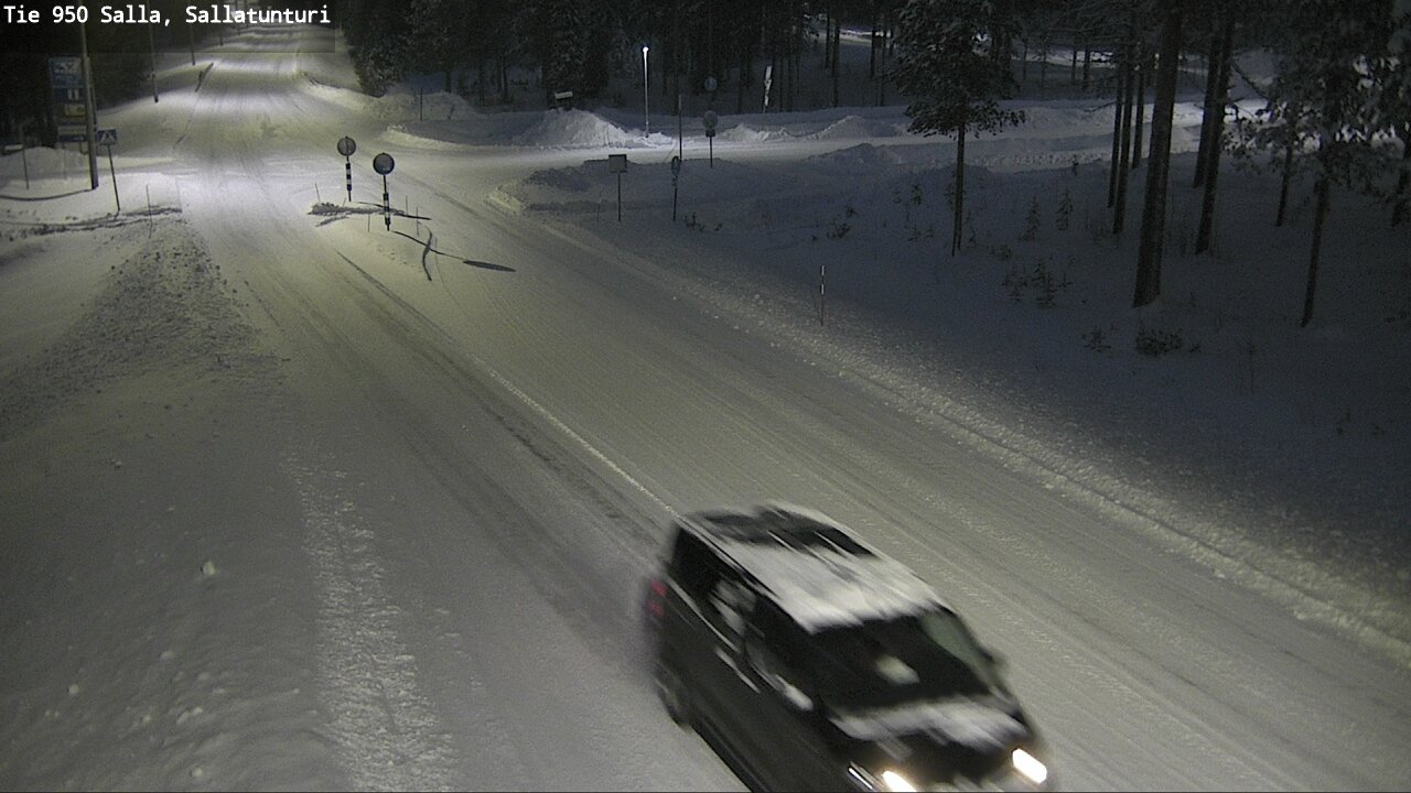 Weather Camera Image Road 950 Salla, Sallatunturi, Salla, Lappi