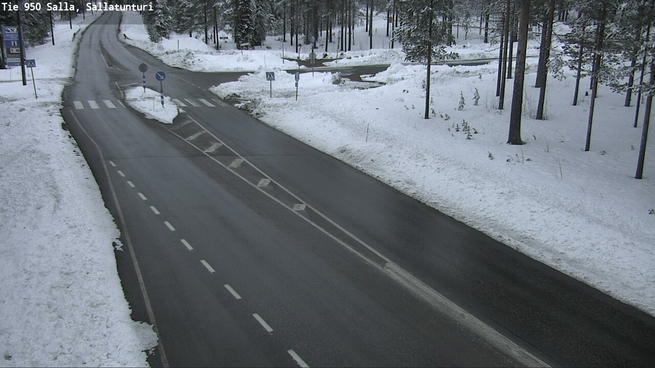 Kelikamerat Kuva Tie 950 Salla, Sallatunturi, Salla, Lappi