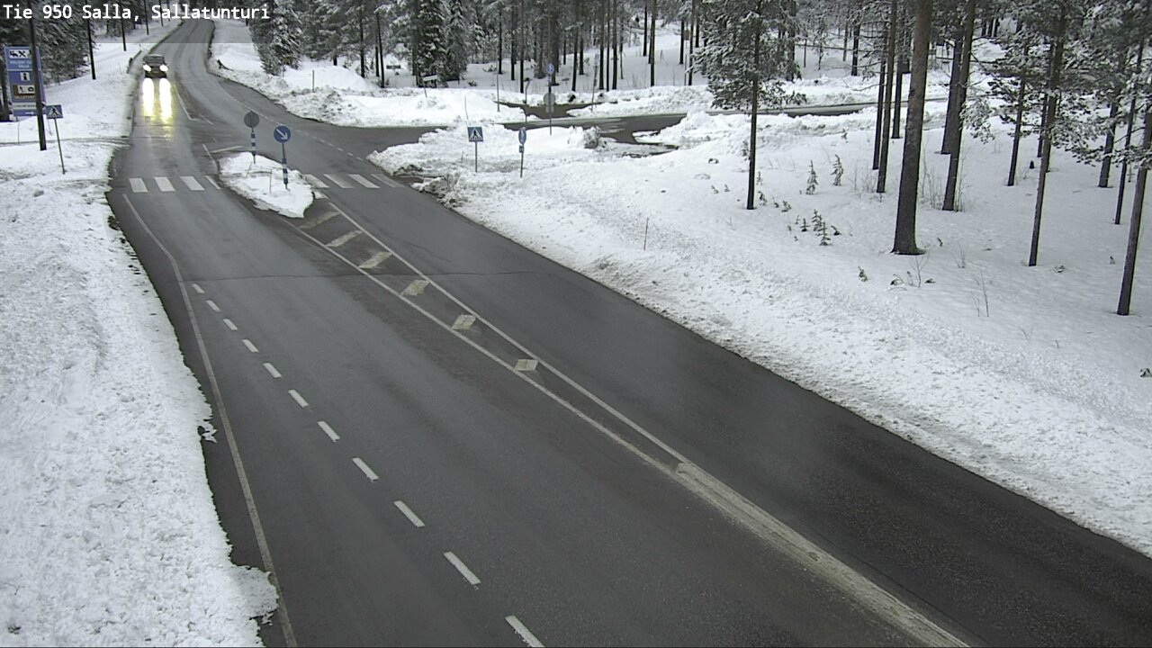 Kelikamerat Kuva Tie 950 Salla, Sallatunturi, Salla, Lappi