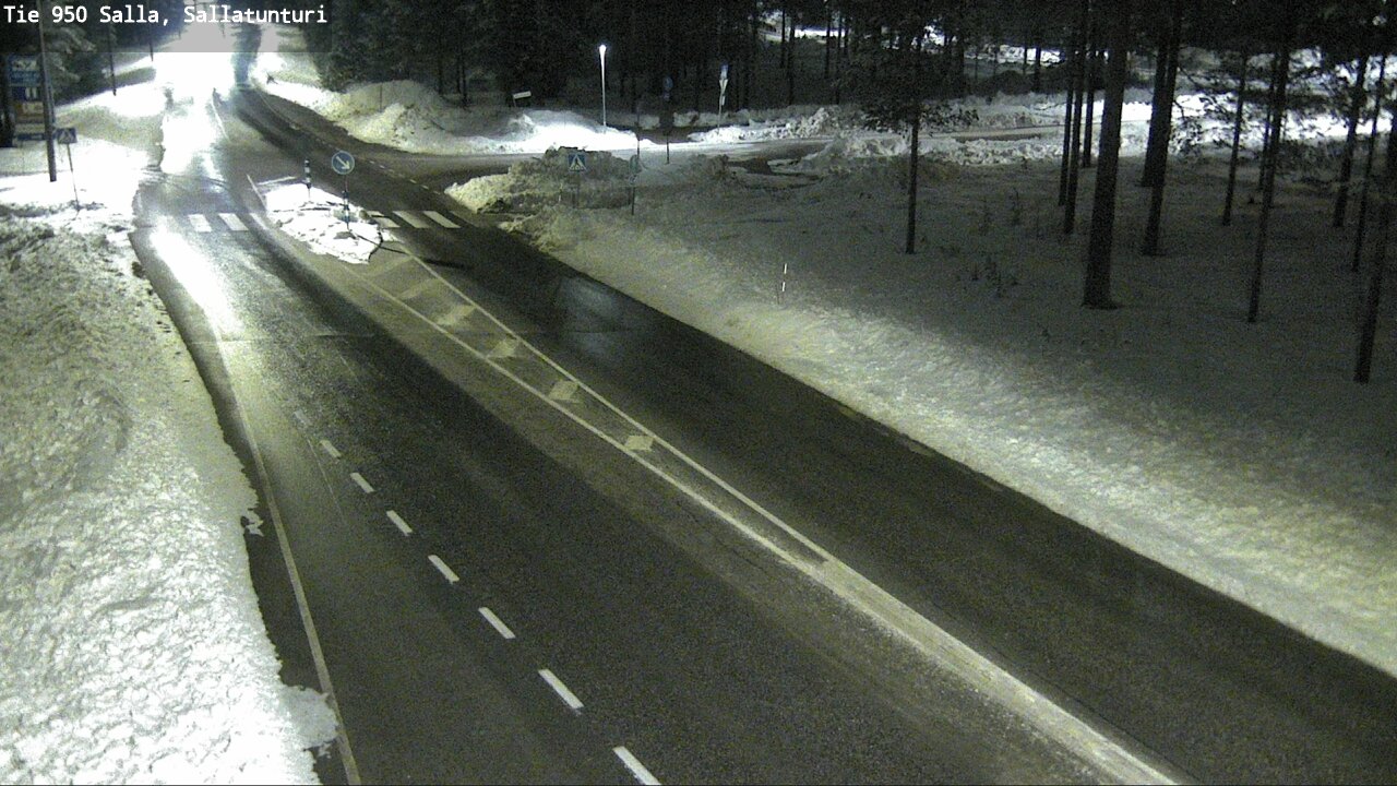 Kelikamerat Kuva Tie 950 Salla, Sallatunturi, Salla, Lappi