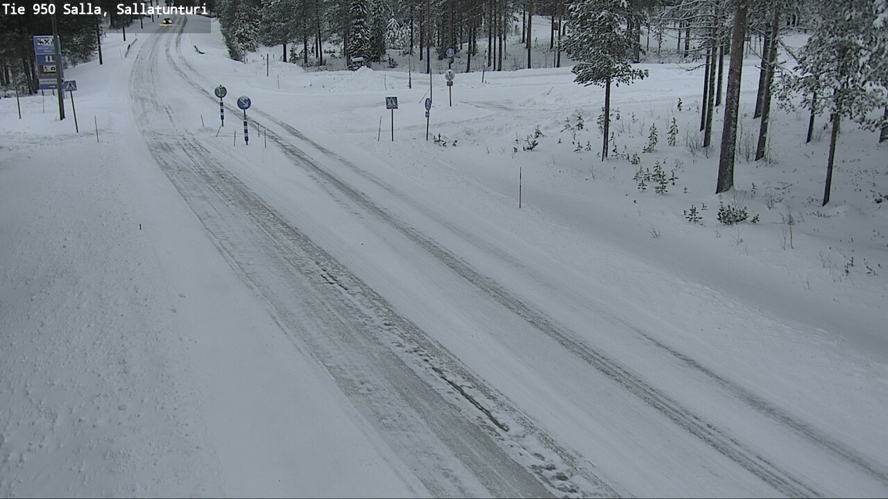 Kelikamerat Kuva Tie 950 Salla, Sallatunturi, Salla, Lappi