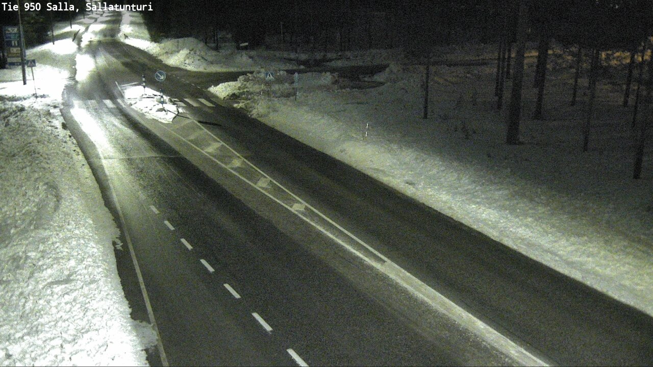 Kelikamerat Kuva Tie 950 Salla, Sallatunturi, Salla, Lappi