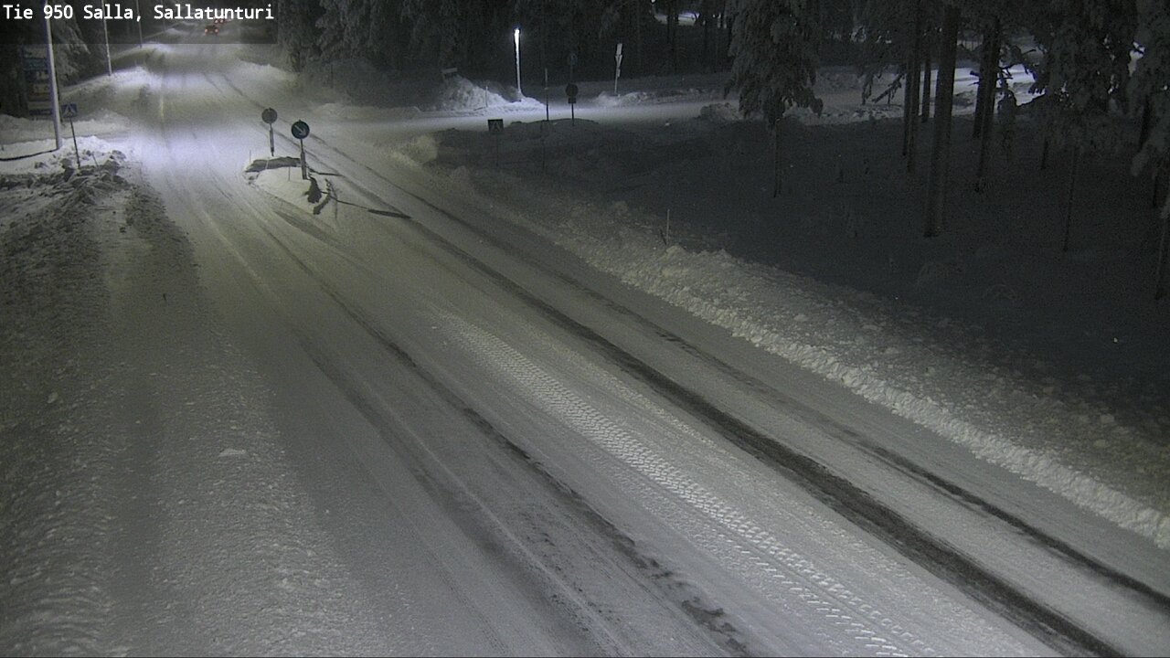 Kelikamerat Kuva Tie 950 Salla, Sallatunturi, Salla, Lappi