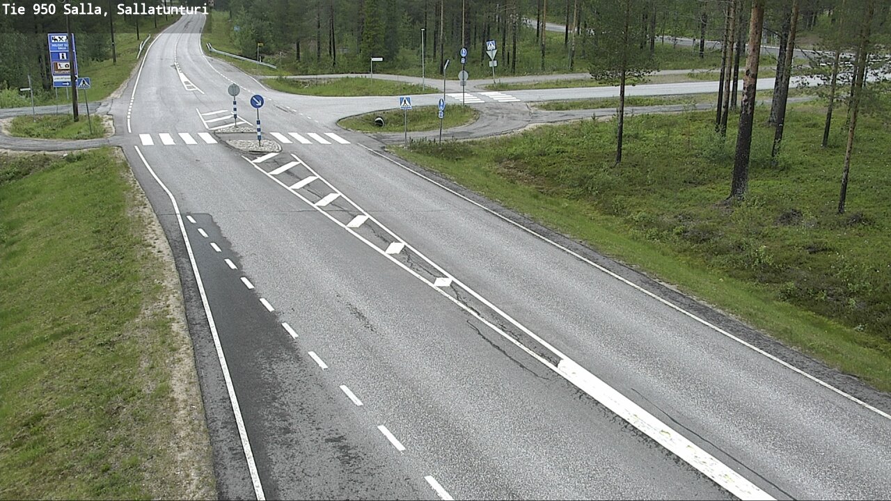 Kelikamerat Kuva Tie 950 Salla, Sallatunturi, Salla, Lappi