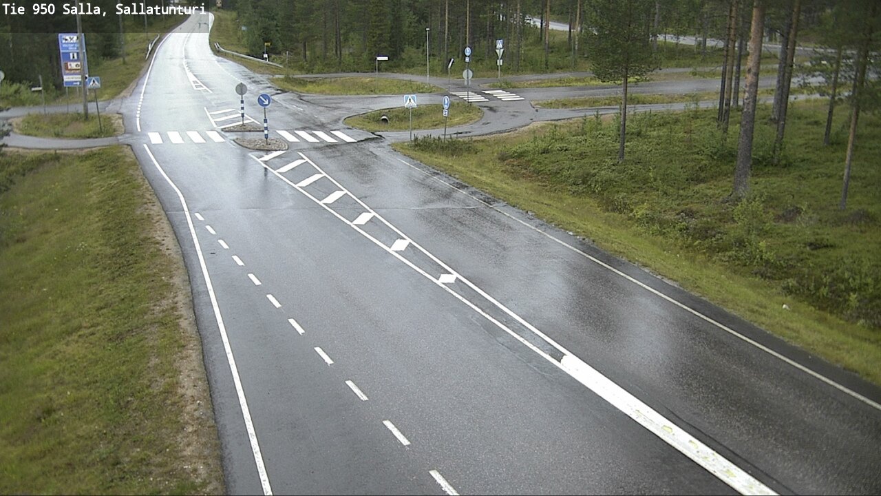 Kelikamerat Kuva Tie 950 Salla, Sallatunturi, Salla, Lappi