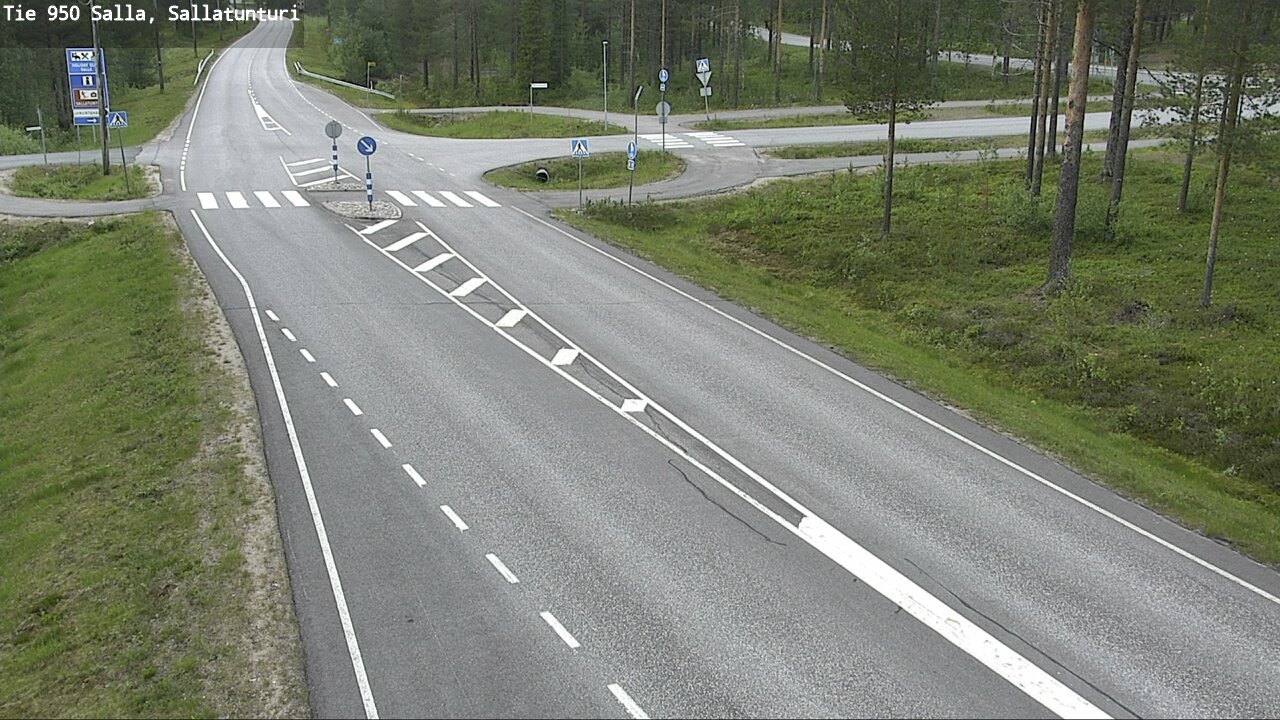 Kelikamerat Kuva Tie 950 Salla, Sallatunturi, Salla, Lappi