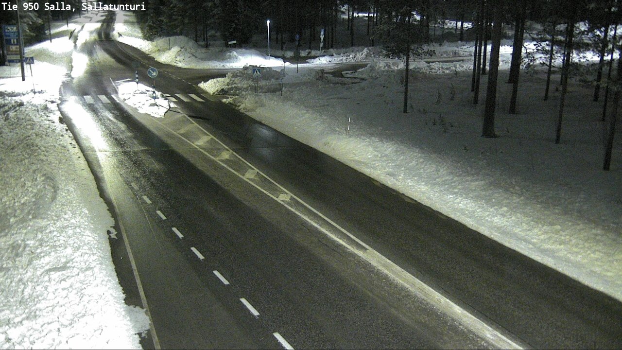 Kelikamerat Kuva Tie 950 Salla, Sallatunturi, Salla, Lappi