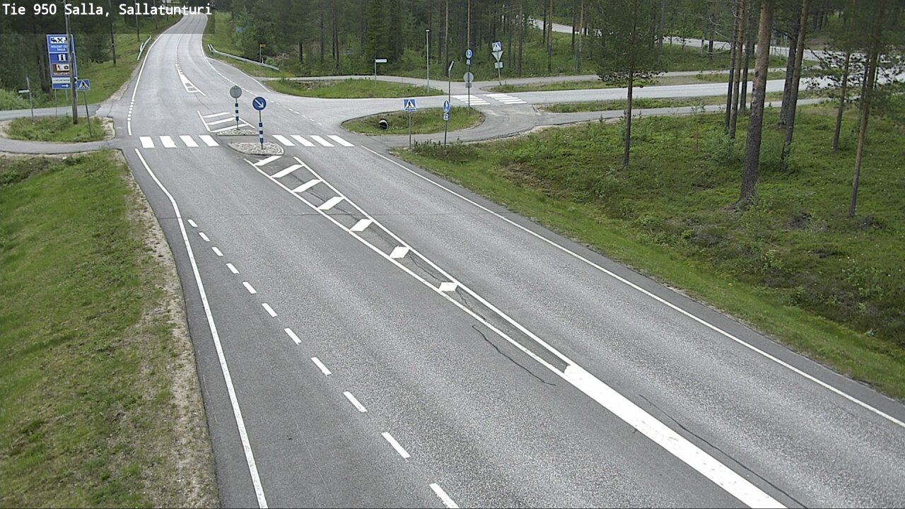 Kelikamerat Kuva Tie 950 Salla, Sallatunturi, Salla, Lappi
