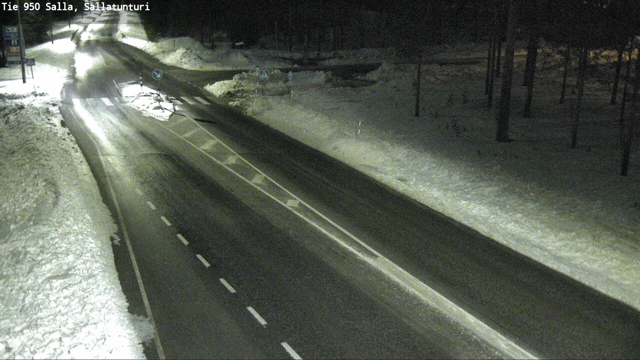 Kelikamerat Kuva Tie 950 Salla, Sallatunturi, Salla, Lappi