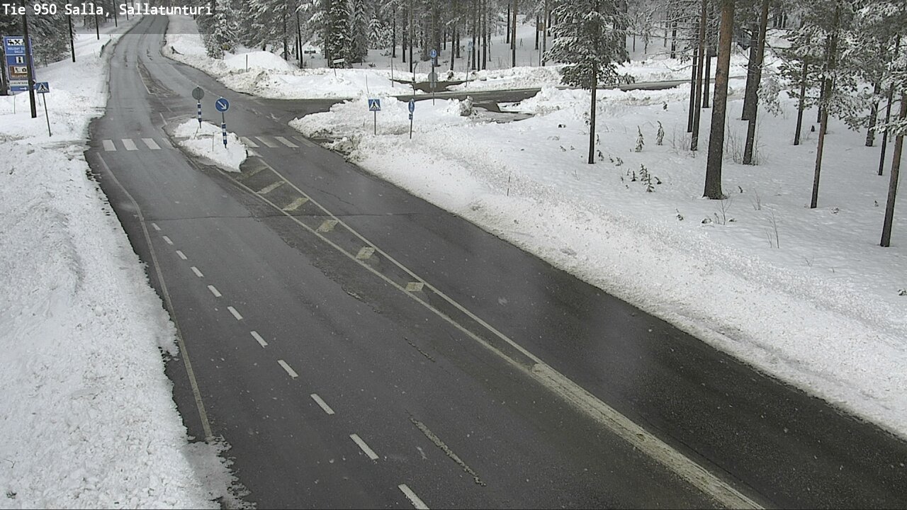 Kelikamerat Kuva Tie 950 Salla, Sallatunturi, Salla, Lappi