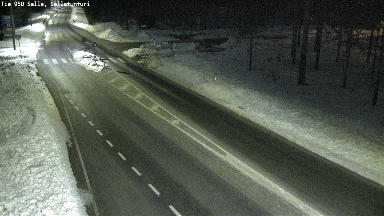 Kelikamerat Kuva Tie 950 Salla, Sallatunturi, Salla, Lappi