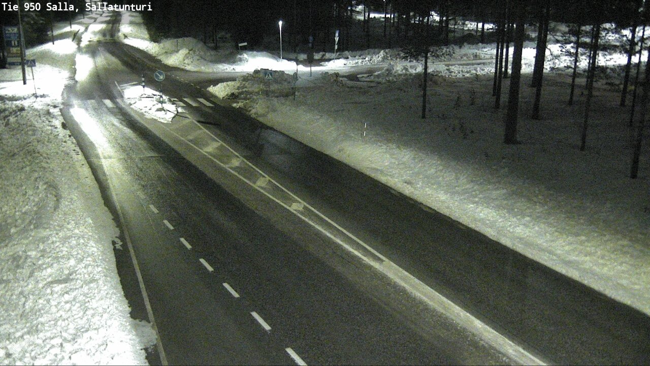 Kelikamerat Kuva Tie 950 Salla, Sallatunturi, Salla, Lappi