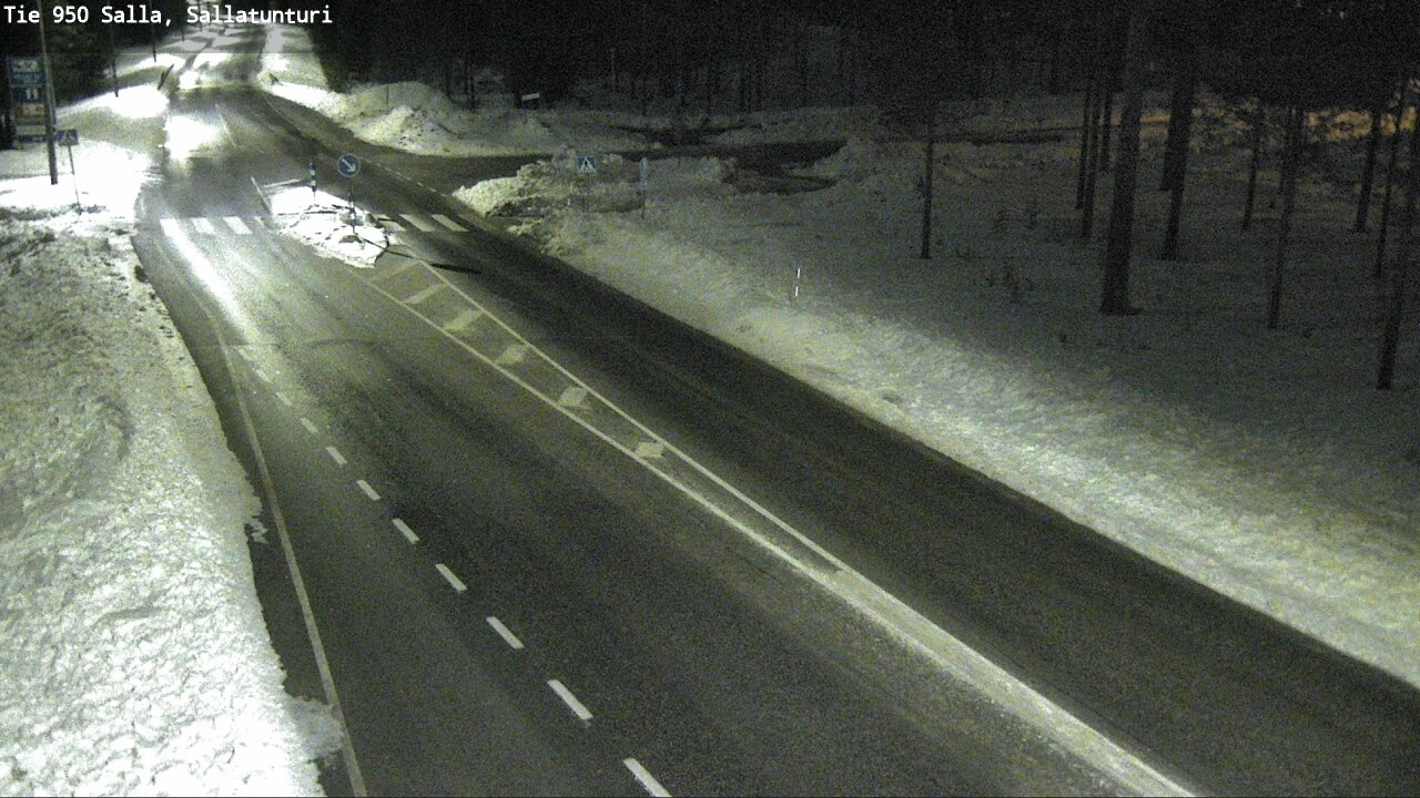 Kelikamerat Kuva Tie 950 Salla, Sallatunturi, Salla, Lappi