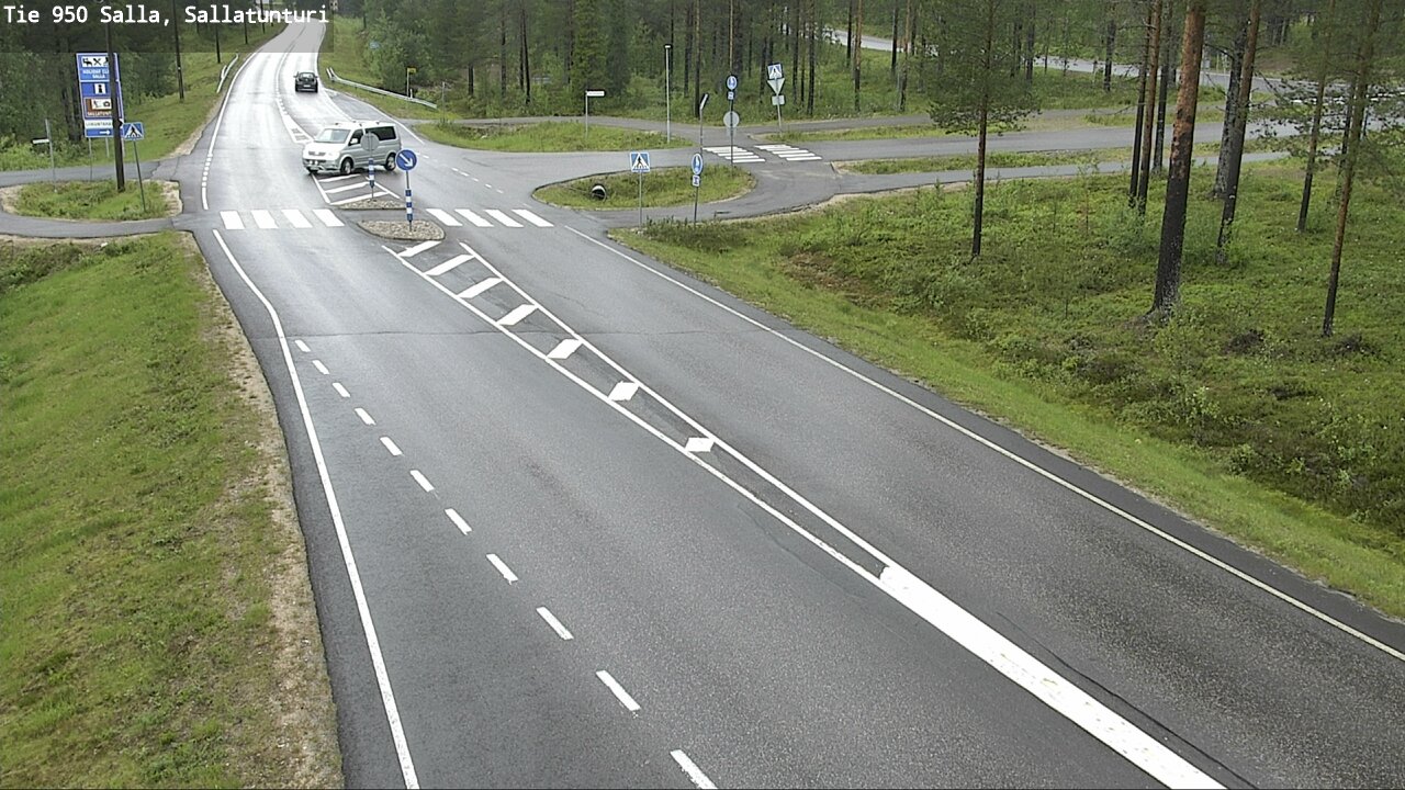Kelikamerat Kuva Tie 950 Salla, Sallatunturi, Salla, Lappi