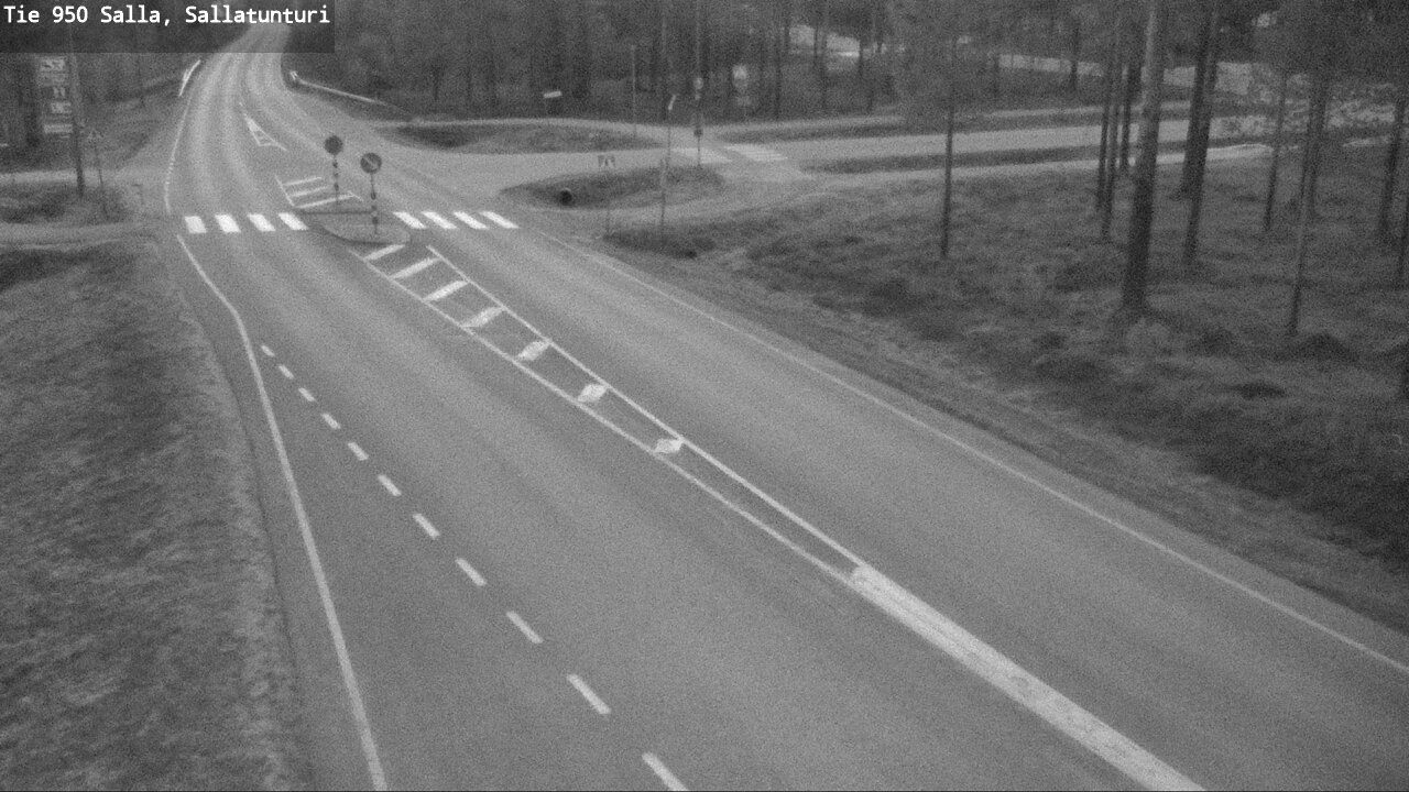 Weather Camera Image Road 950 Salla, Sallatunturi, Salla, Lappi