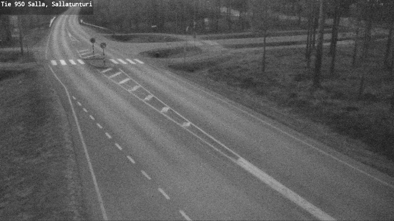Weather Camera Image Road 950 Salla, Sallatunturi, Salla, Lappi