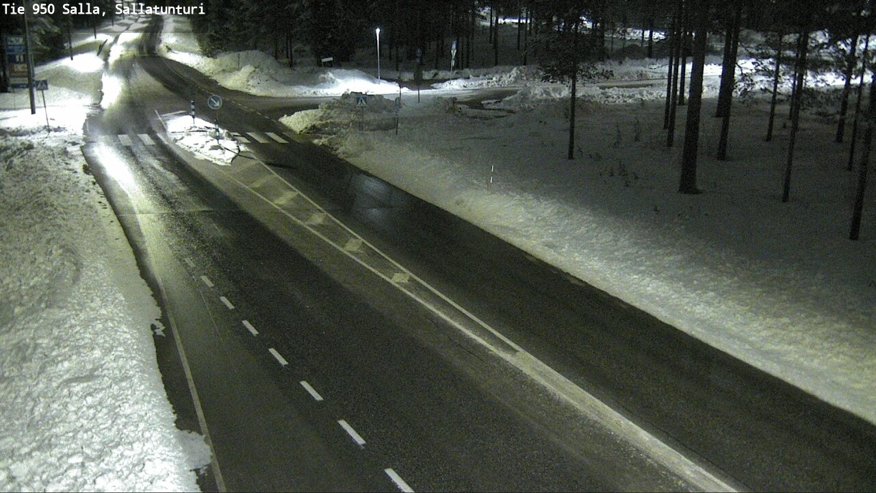 Kelikamerat Kuva Tie 950 Salla, Sallatunturi, Salla, Lappi