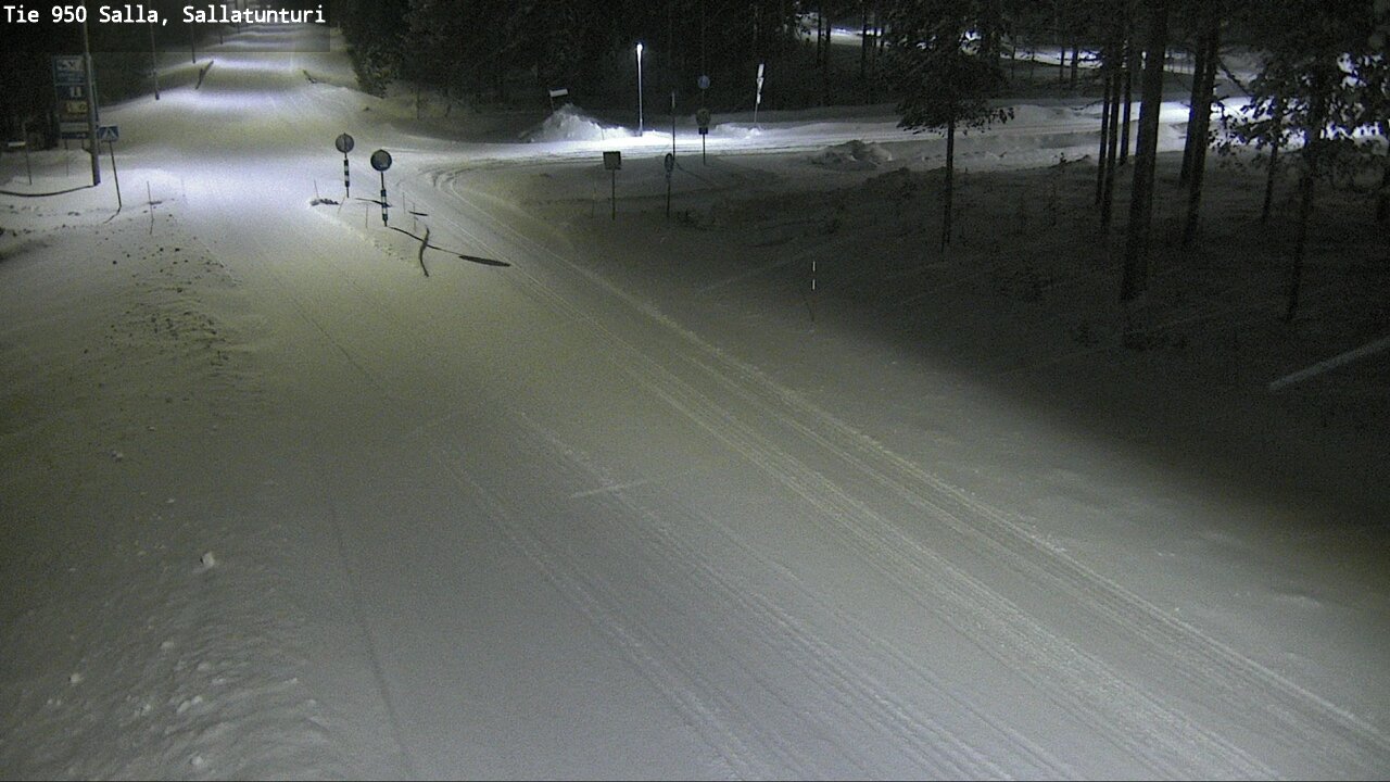 Weather Camera Image Road 950 Salla, Sallatunturi, Salla, Lappi