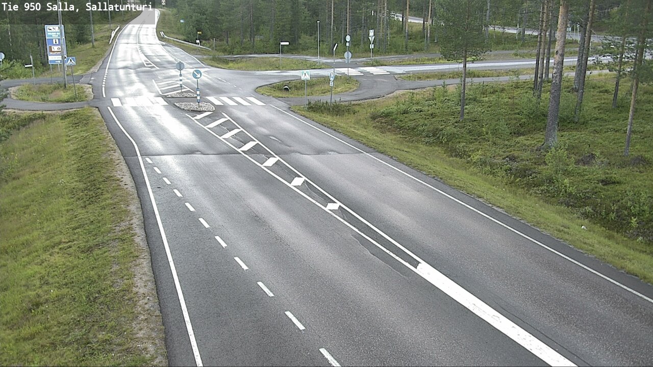 Kelikamerat Kuva Tie 950 Salla, Sallatunturi, Salla, Lappi