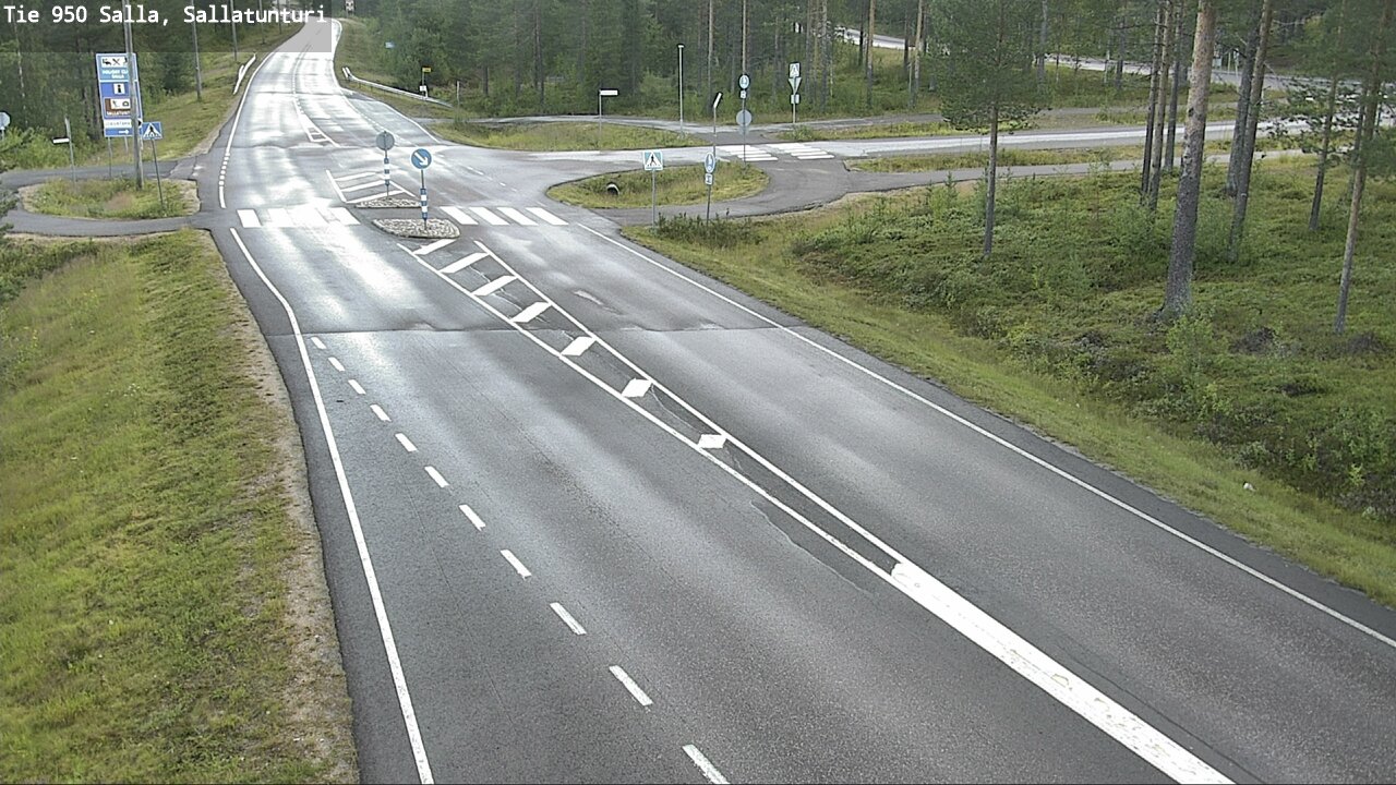 Kelikamerat Kuva Tie 950 Salla, Sallatunturi, Salla, Lappi