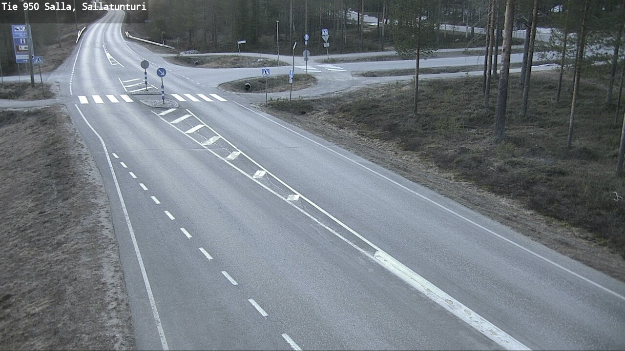 Kelikamerat Kuva Tie 950 Salla, Sallatunturi, Salla, Lappi