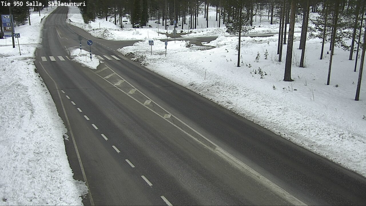 Kelikamerat Kuva Tie 950 Salla, Sallatunturi, Salla, Lappi