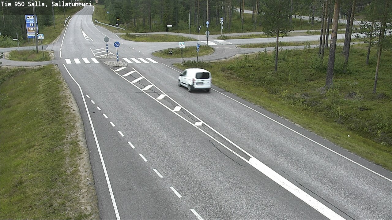 Kelikamerat Kuva Tie 950 Salla, Sallatunturi, Salla, Lappi