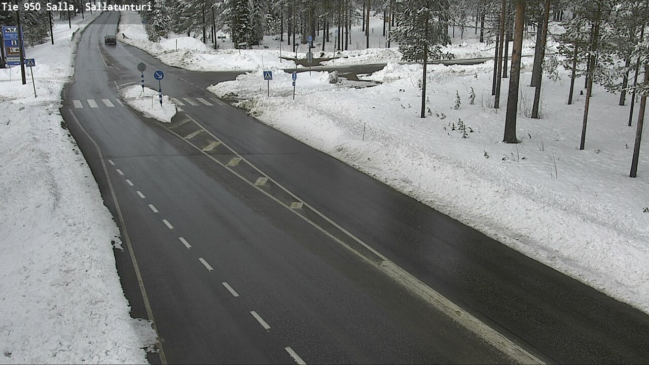 Kelikamerat Kuva Tie 950 Salla, Sallatunturi, Salla, Lappi