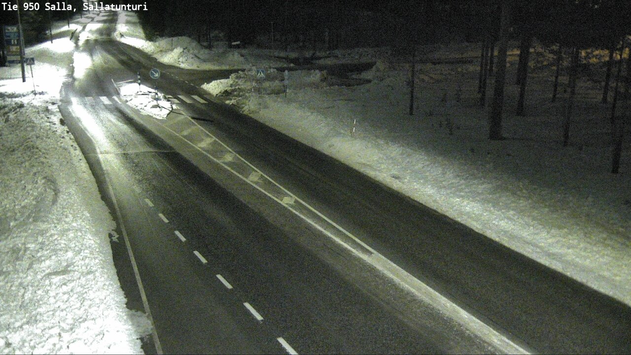 Kelikamerat Kuva Tie 950 Salla, Sallatunturi, Salla, Lappi