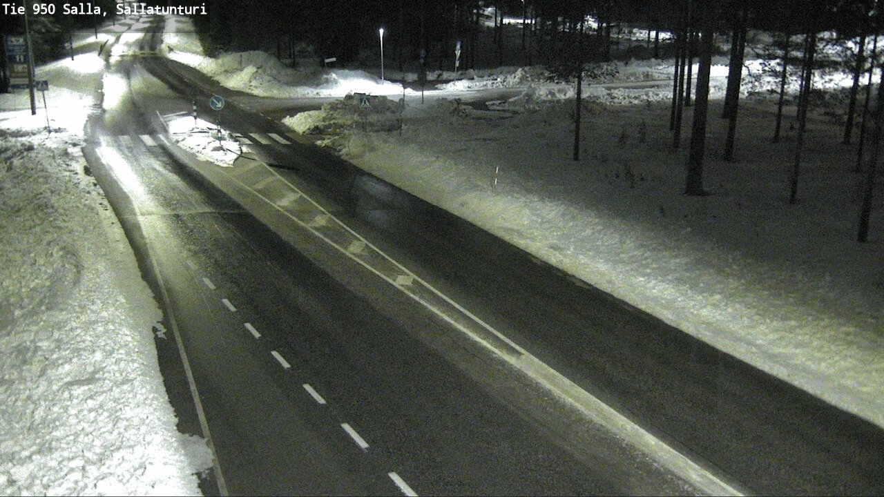 Kelikamerat Kuva Tie 950 Salla, Sallatunturi, Salla, Lappi