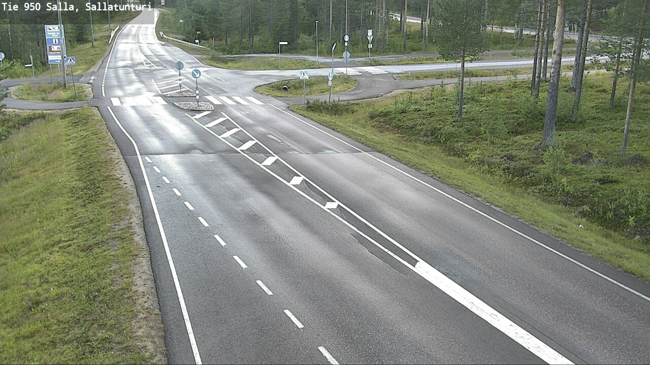 Kelikamerat Kuva Tie 950 Salla, Sallatunturi, Salla, Lappi