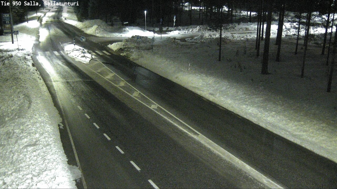 Kelikamerat Kuva Tie 950 Salla, Sallatunturi, Salla, Lappi