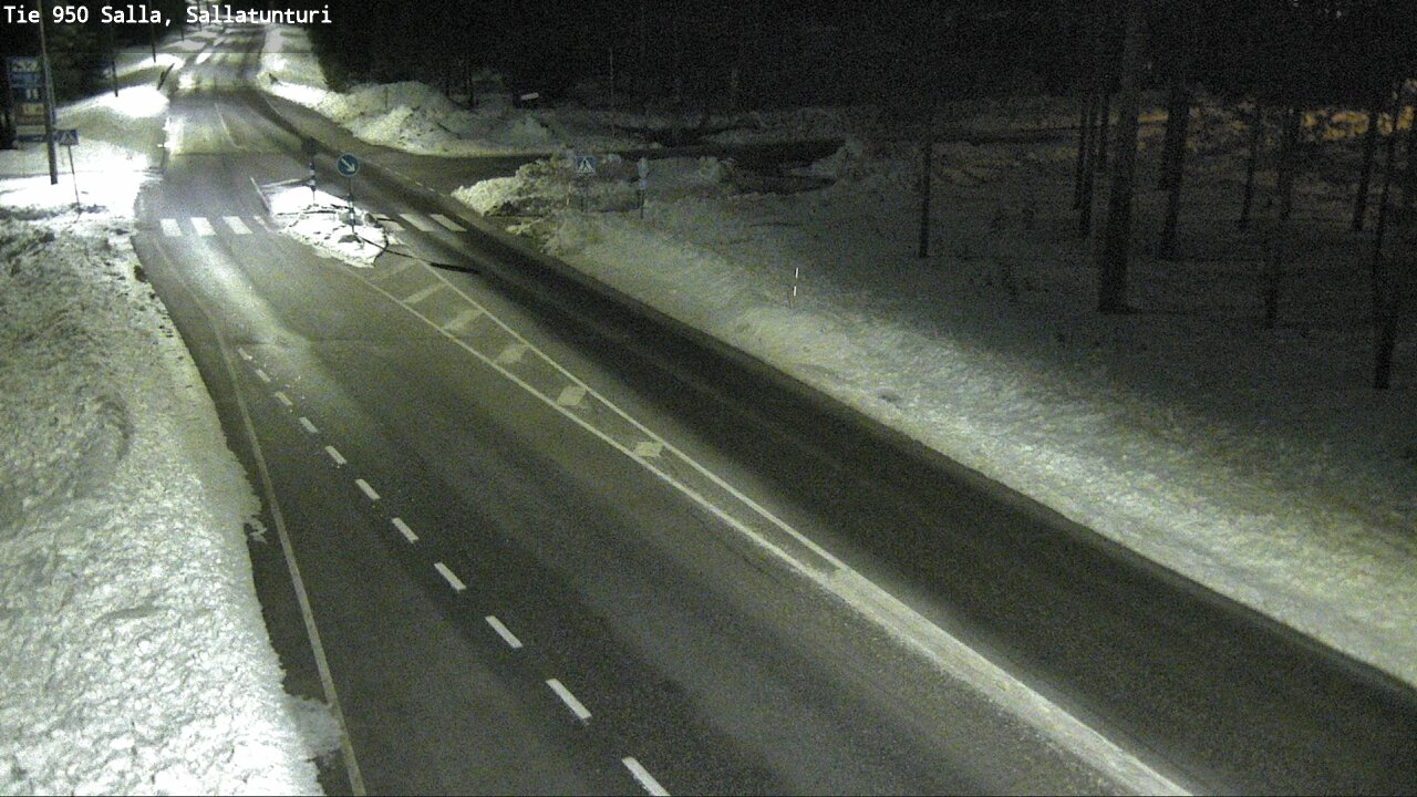 Kelikamerat Kuva Tie 950 Salla, Sallatunturi, Salla, Lappi