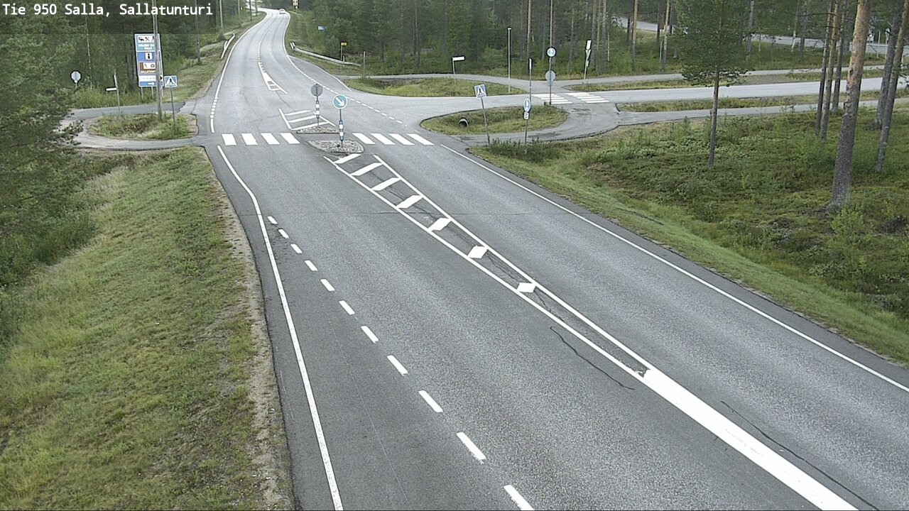 Kelikamerat Kuva Tie 950 Salla, Sallatunturi, Salla, Lappi