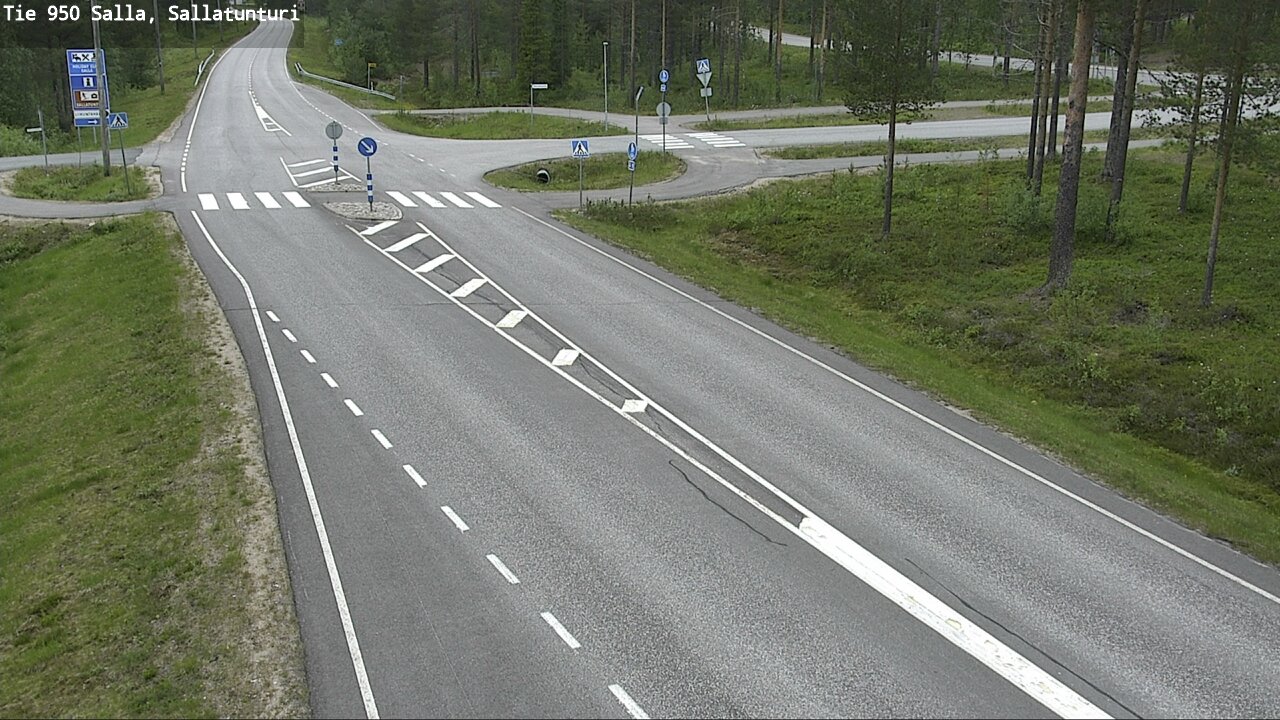 Weather Camera Image Road 950 Salla, Sallatunturi, Salla, Lappi